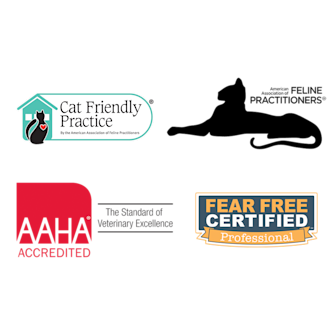 AAHA, AAFP, FearFree, Cat Friendly Logos AAHA, AAFP, FearFree, Cat Friendly Logos