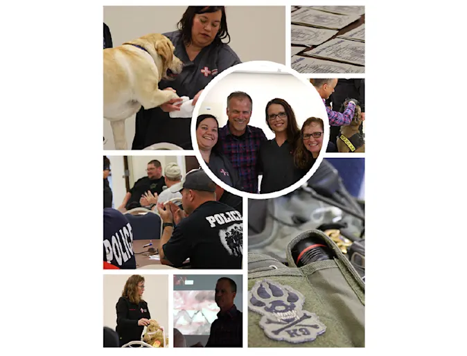 VESH Police Dog Association collage VESH Police Dog Association collage