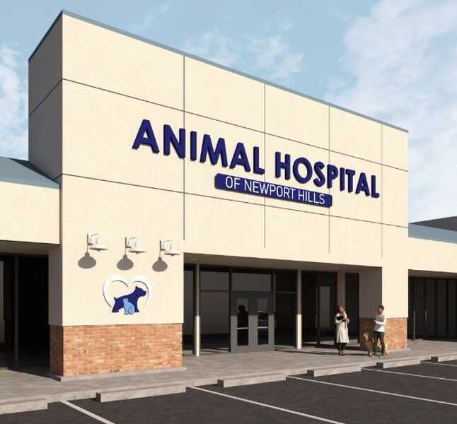 Exterior of Animal Hospital of Newport Hills