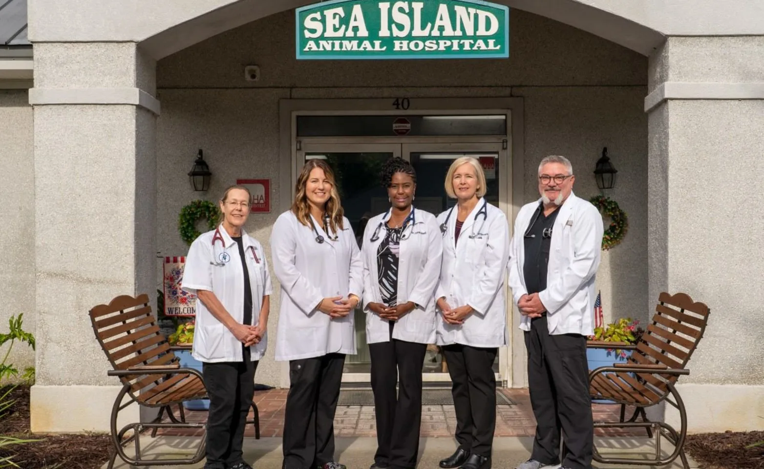 Sea Island Animal Hospital Staff