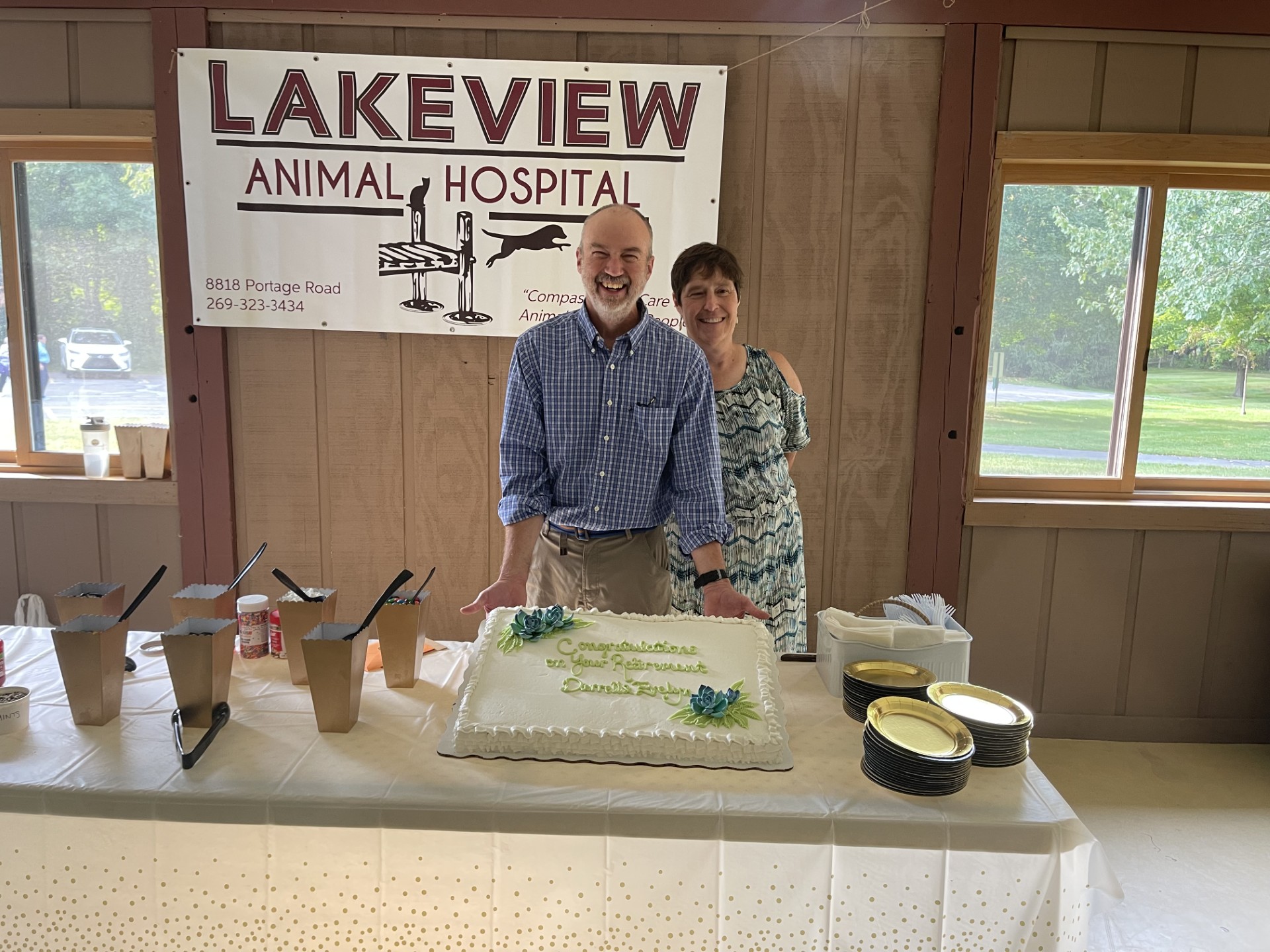  Retirement Party for Staff at Lakeview Animal Hospital