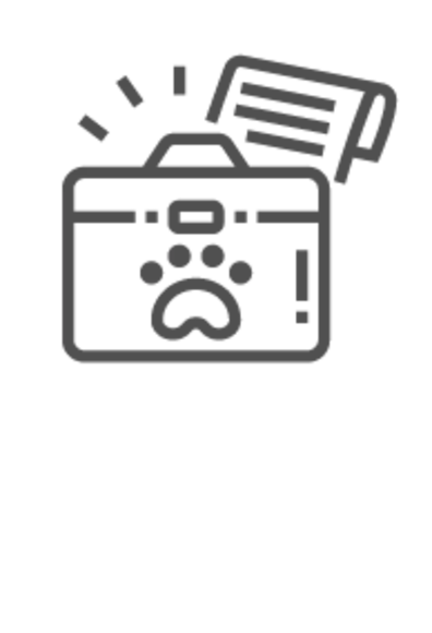 Information Files Pet Care Icon Information Files Pet Care Icon