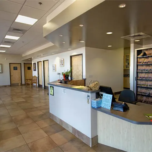 Reception area Reception area