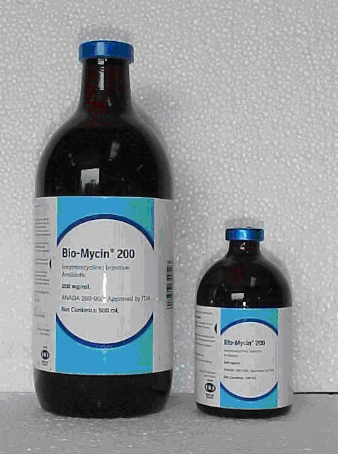 Bio-Mycin bottles