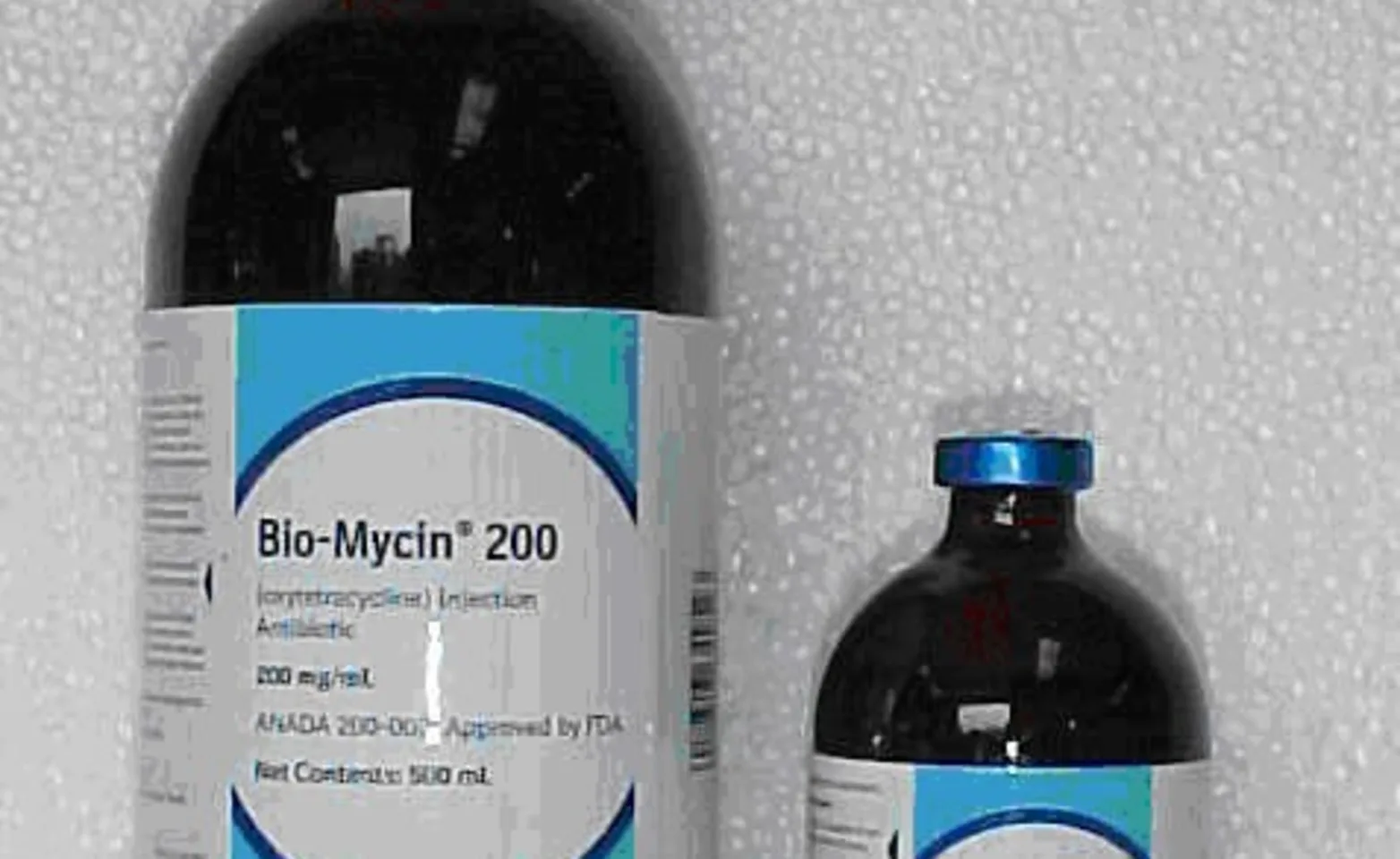 Bio-Mycin bottles Bio-Mycin bottles