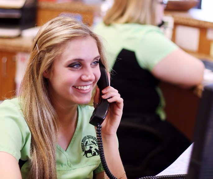 Warren Woods Veterinary Hospital Reception