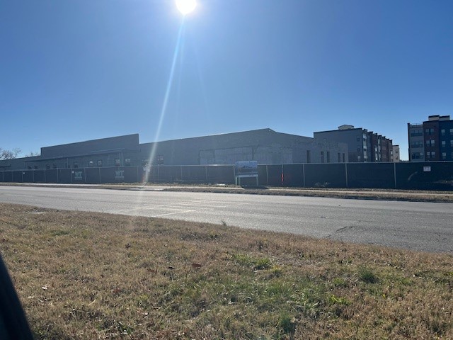 Street view of construction