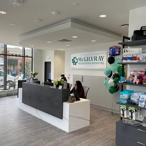 McGilvray Veterinary Hospital 0708 - Reception Area McGilvray Veterinary Hospital 0708 - Reception Area