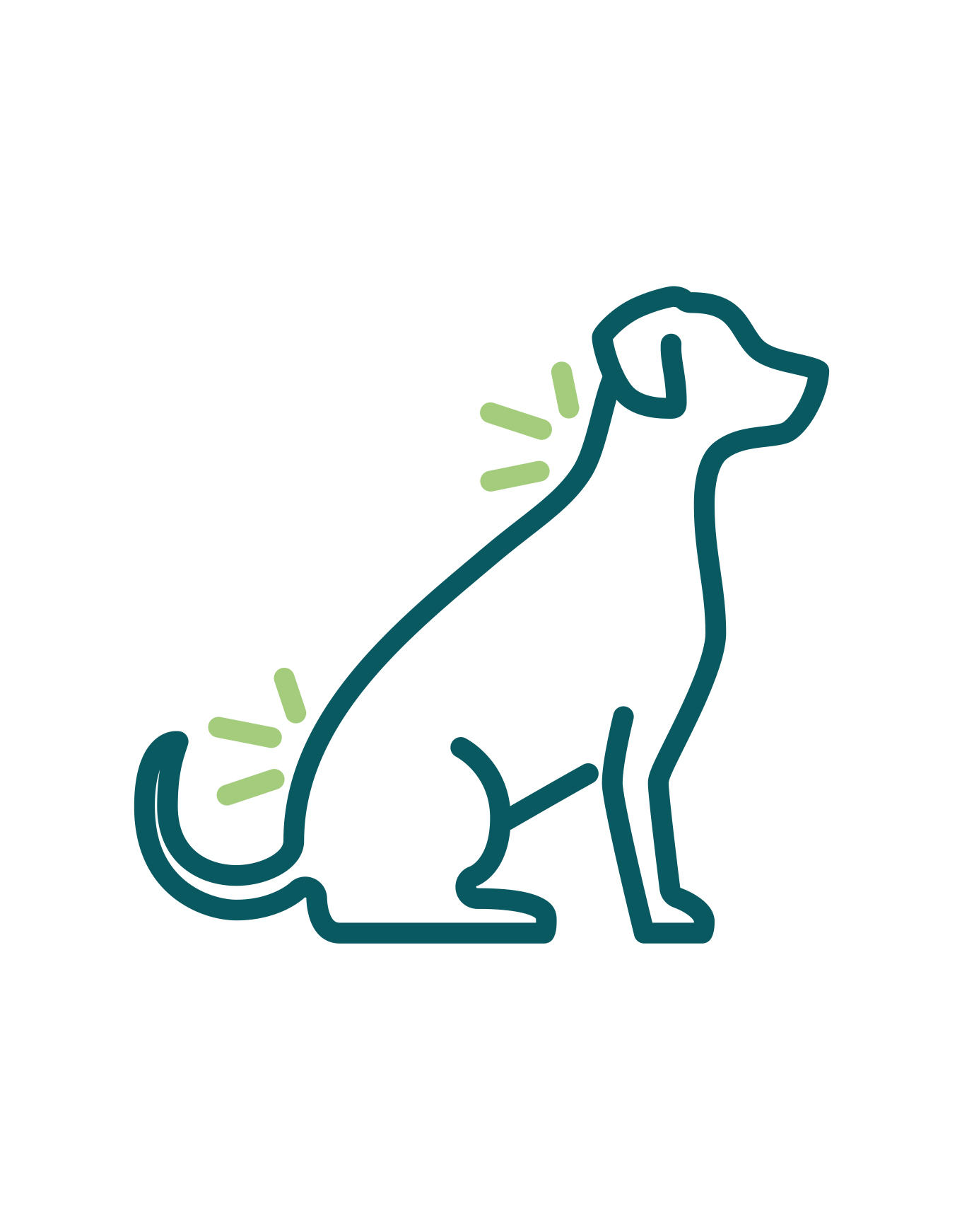 dog with Hot Spots icon