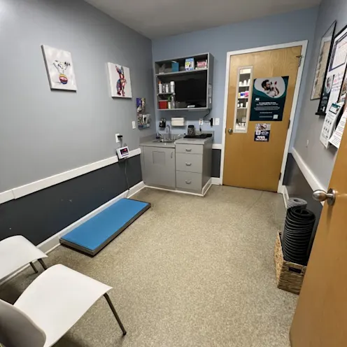 Large Exam Room at Hanover Regional Animal Hospital Large Exam Room at Hanover Regional Animal Hospital