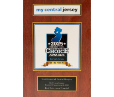 2025 Community's Choice Awards Plaque