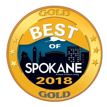 Gold Best of Spokane 2018 Logo