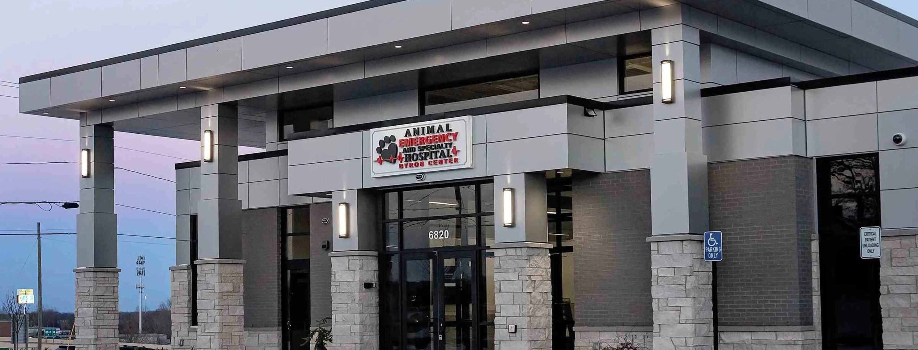 Animal Emergency & Specialty Hospital - Byron Center New Exterior Animal Emergency & Specialty Hospital - Byron Center New Exterior