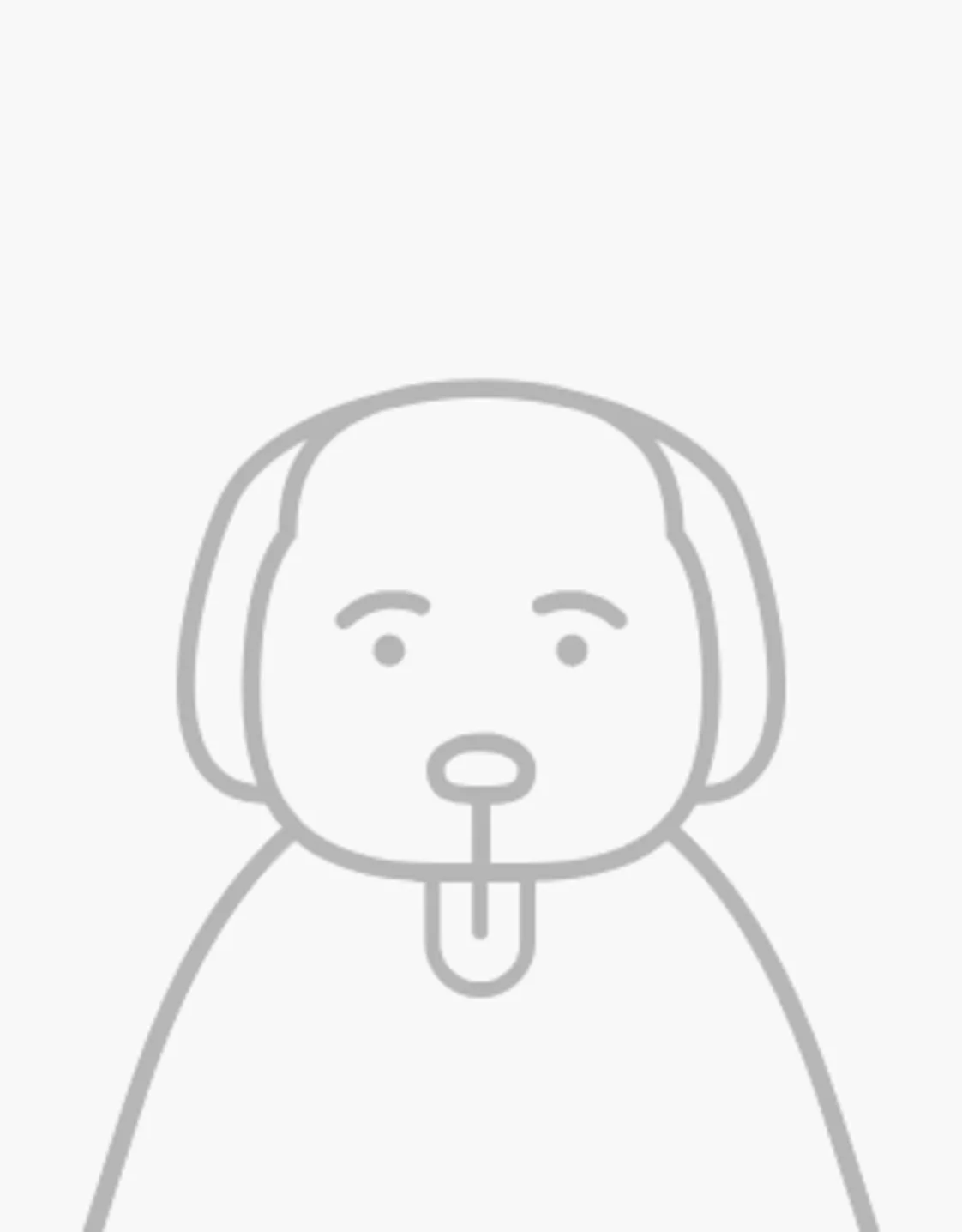 Outline of puppy Outline of puppy