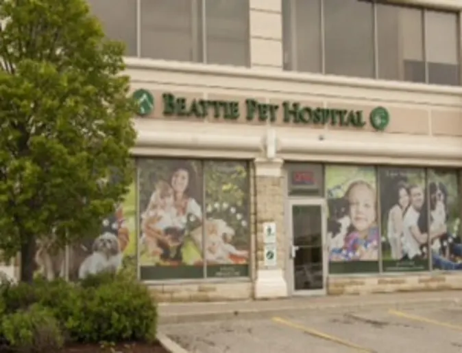 Exterior of Beattie Pet Hospital - Ancaster Exterior of Beattie Pet Hospital - Ancaster