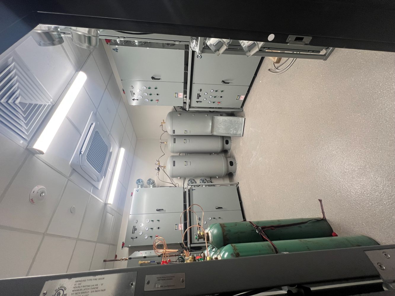 Room with veterinary supplies 