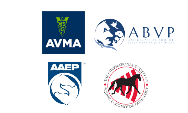 AVMA, ABVP, AAEP logos