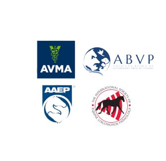 AVMA, ABVP, AAEP logos