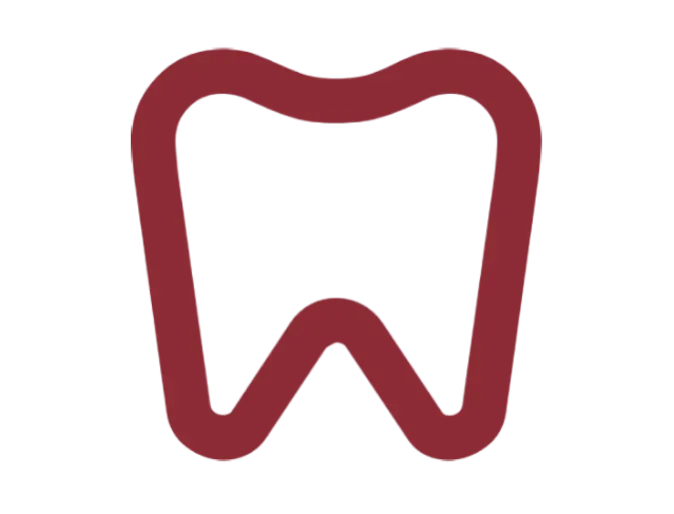 Icon of a tooth, from Google Material Symbols & Icons Icon of a tooth, from Google Material Symbols & Icons