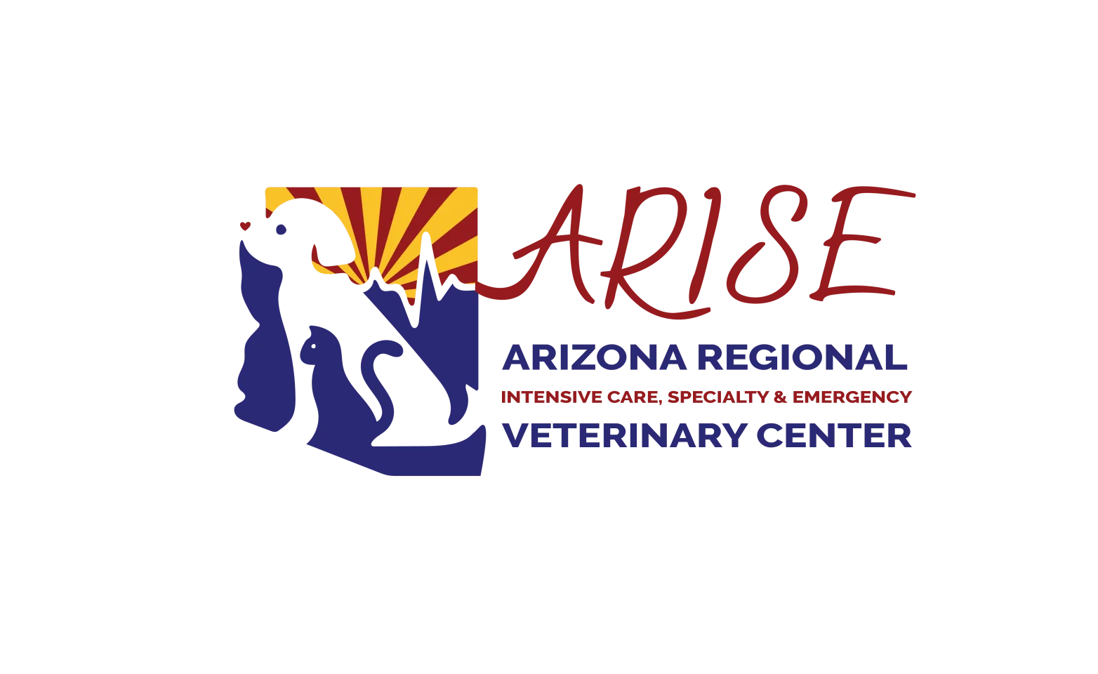 Logo of Arizona Veterinary Emergency & Critical Care Center ARISE