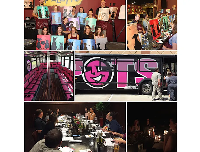 Collage of staff Collage of staff