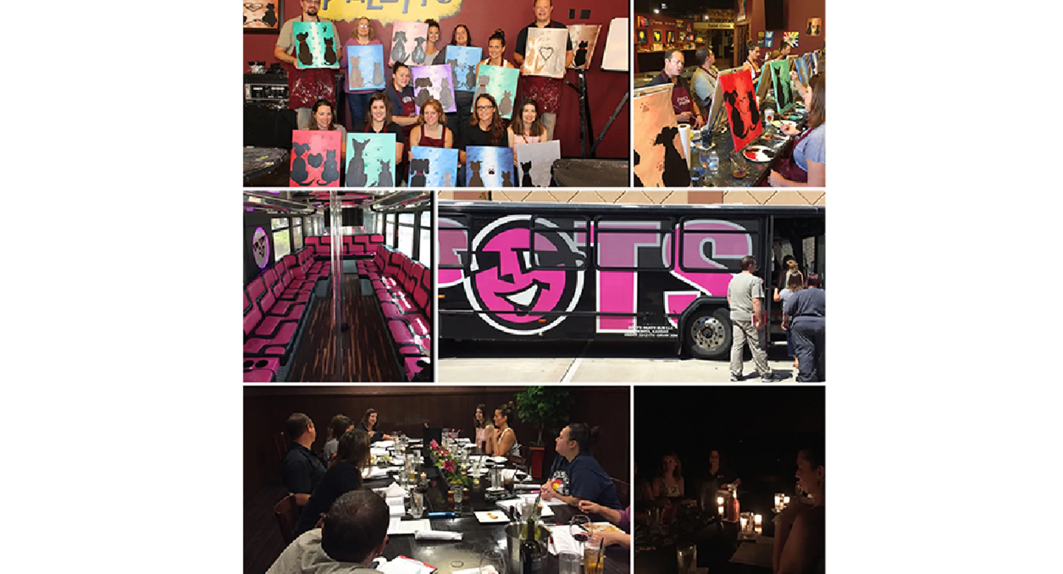 Collage of staff Collage of staff