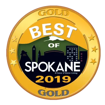 Gold Best of Spokane 2019 Logo