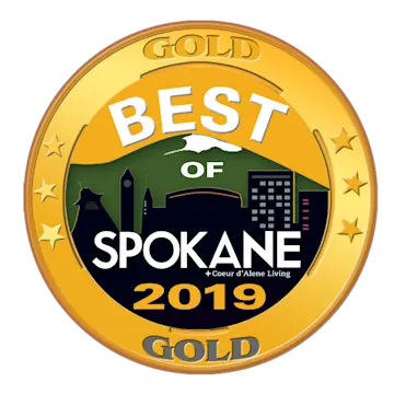 Gold Best of Spokane 2019 Logo Gold Best of Spokane 2019 Logo