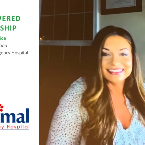 Award: EMPOWERED LEADERSHIP Recipients: Christine Price From: Animal Emergency Hospital in Bel Air, Maryland