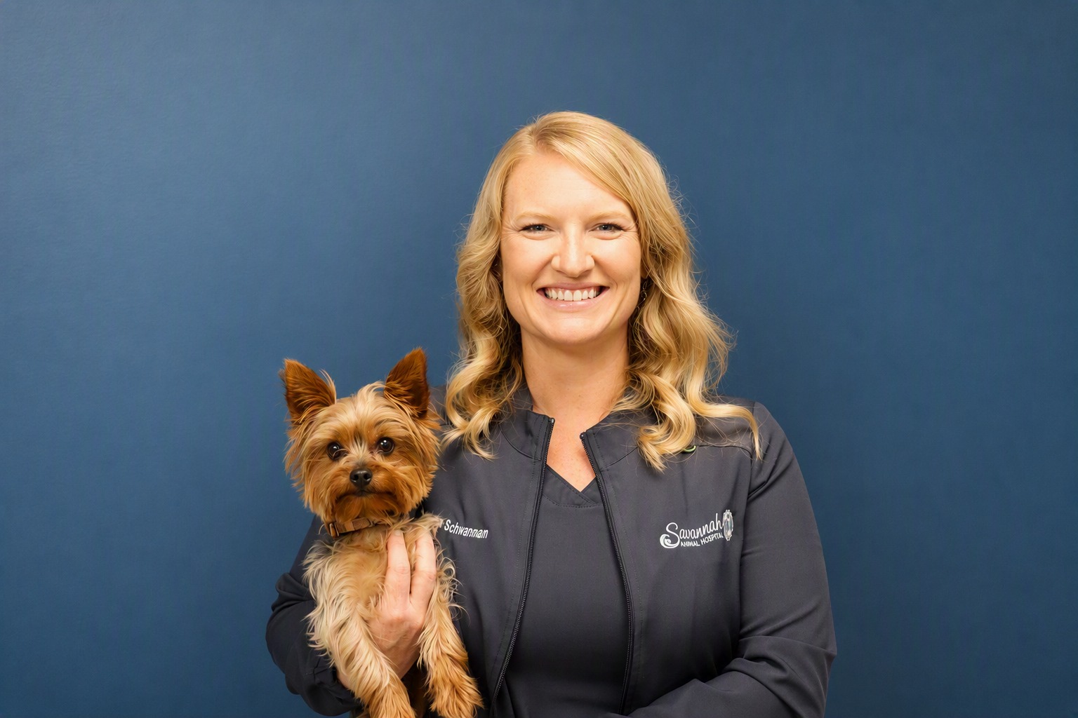 Dr. Melissa Schwarmann, vet at Savannah Animal Hospital
