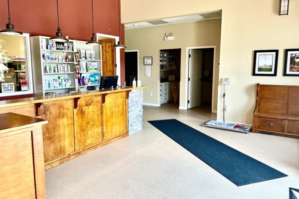 Front Desk at Bracebridge Animal Hospital