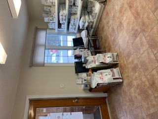 Food at Three Islands Veterinary Services.