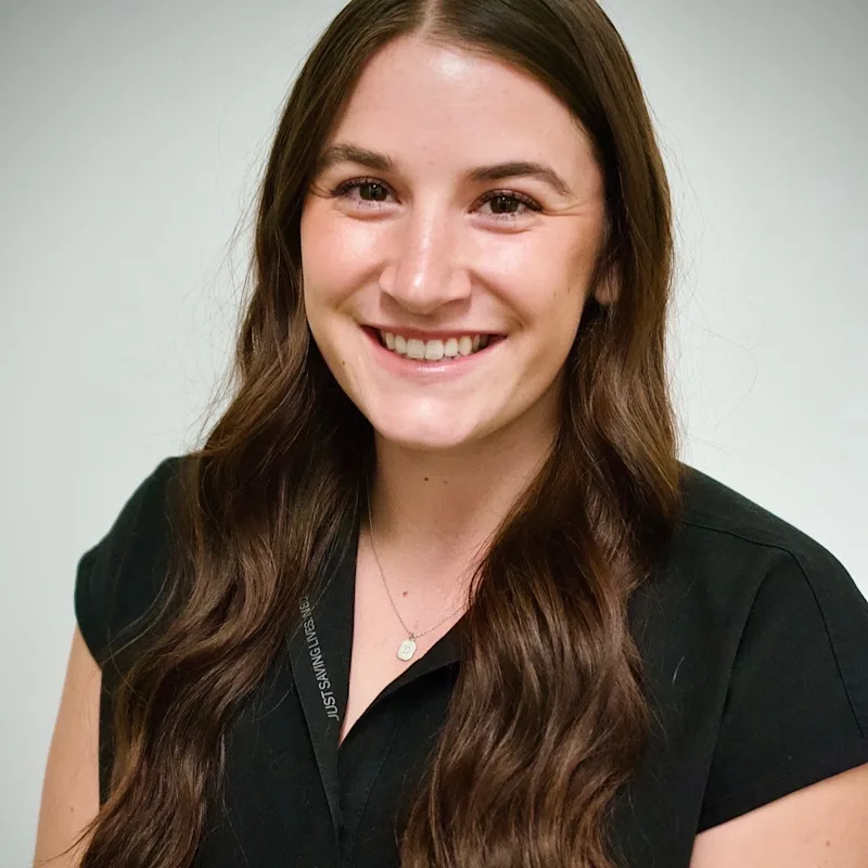 Cecily Momeyer VA wearing a black shirt, smiling in headshot Cecily Momeyer VA wearing a black shirt, smiling in headshot