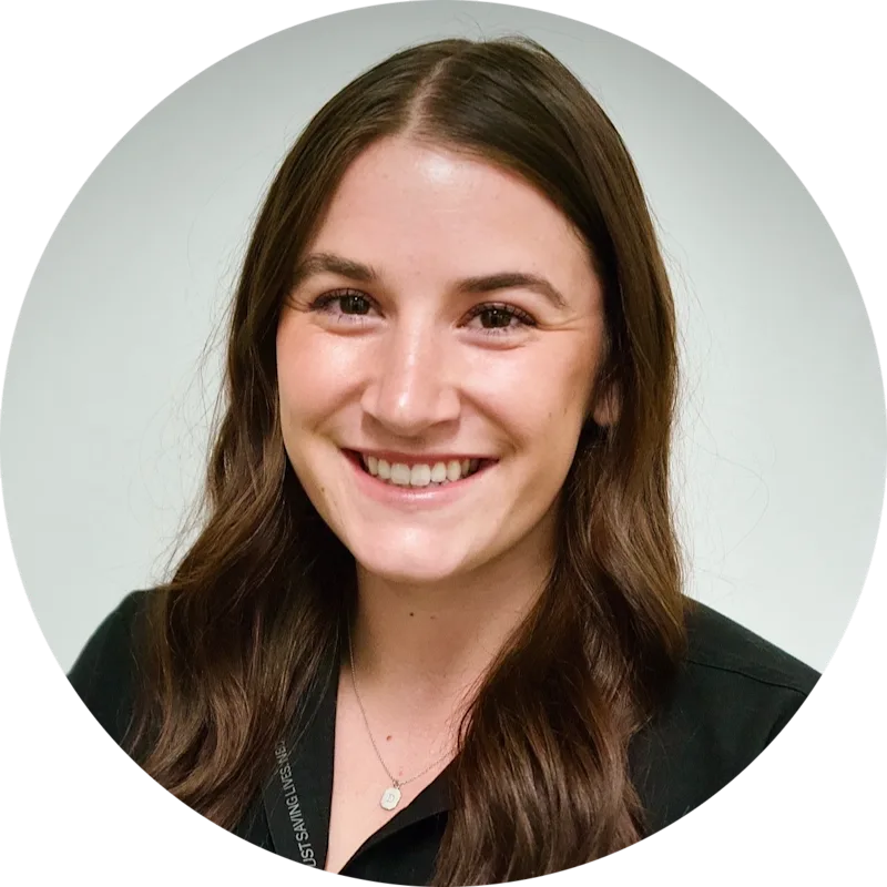 Cecily Momeyer VA wearing a black shirt, smiling in headshot Cecily Momeyer VA wearing a black shirt, smiling in headshot