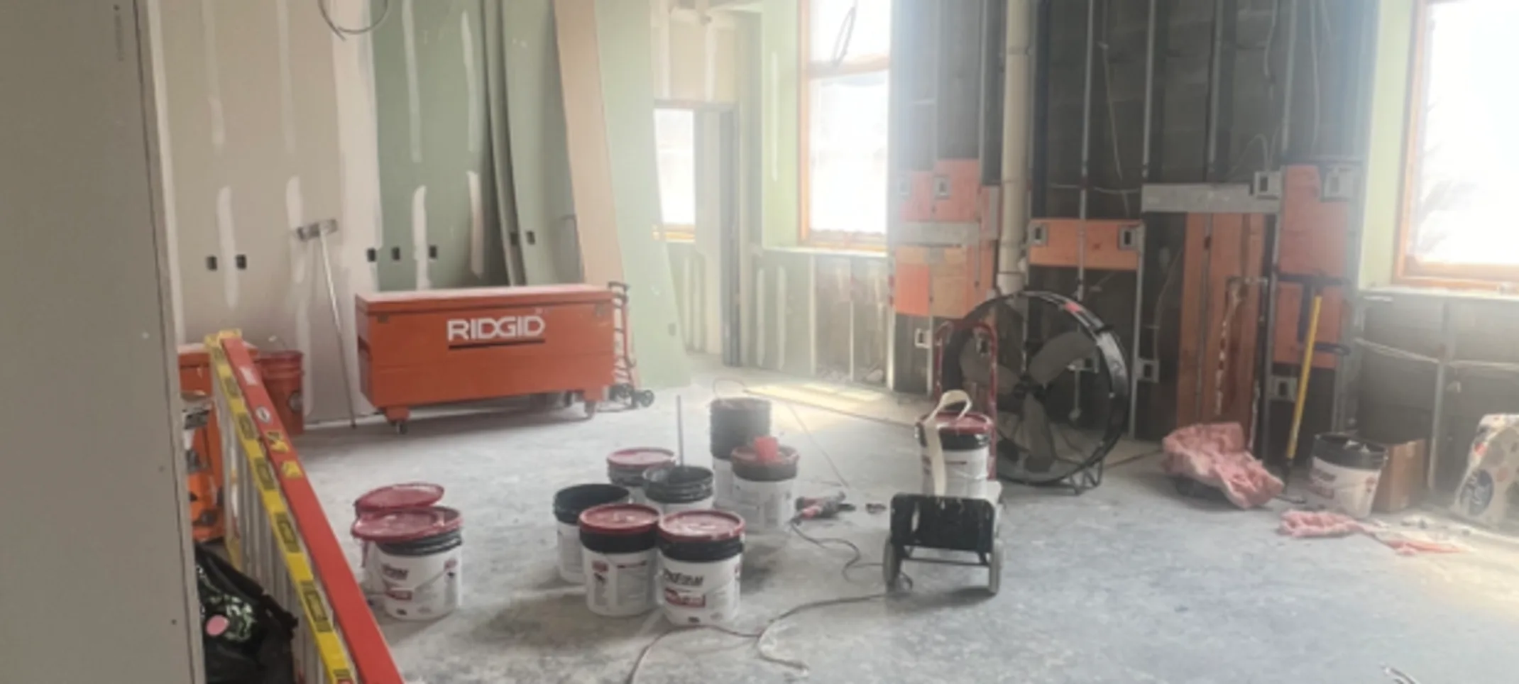 Richmond dental suite in progress Richmond dental suite in progress