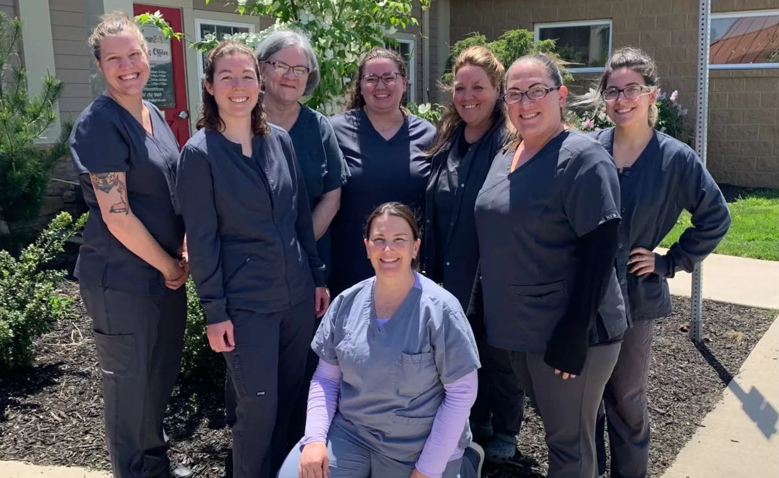 Staff at Dover Area Animal Hospital