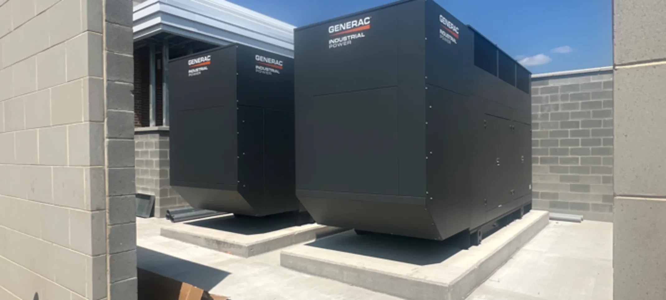 Richmond generator in construction Richmond generator in construction