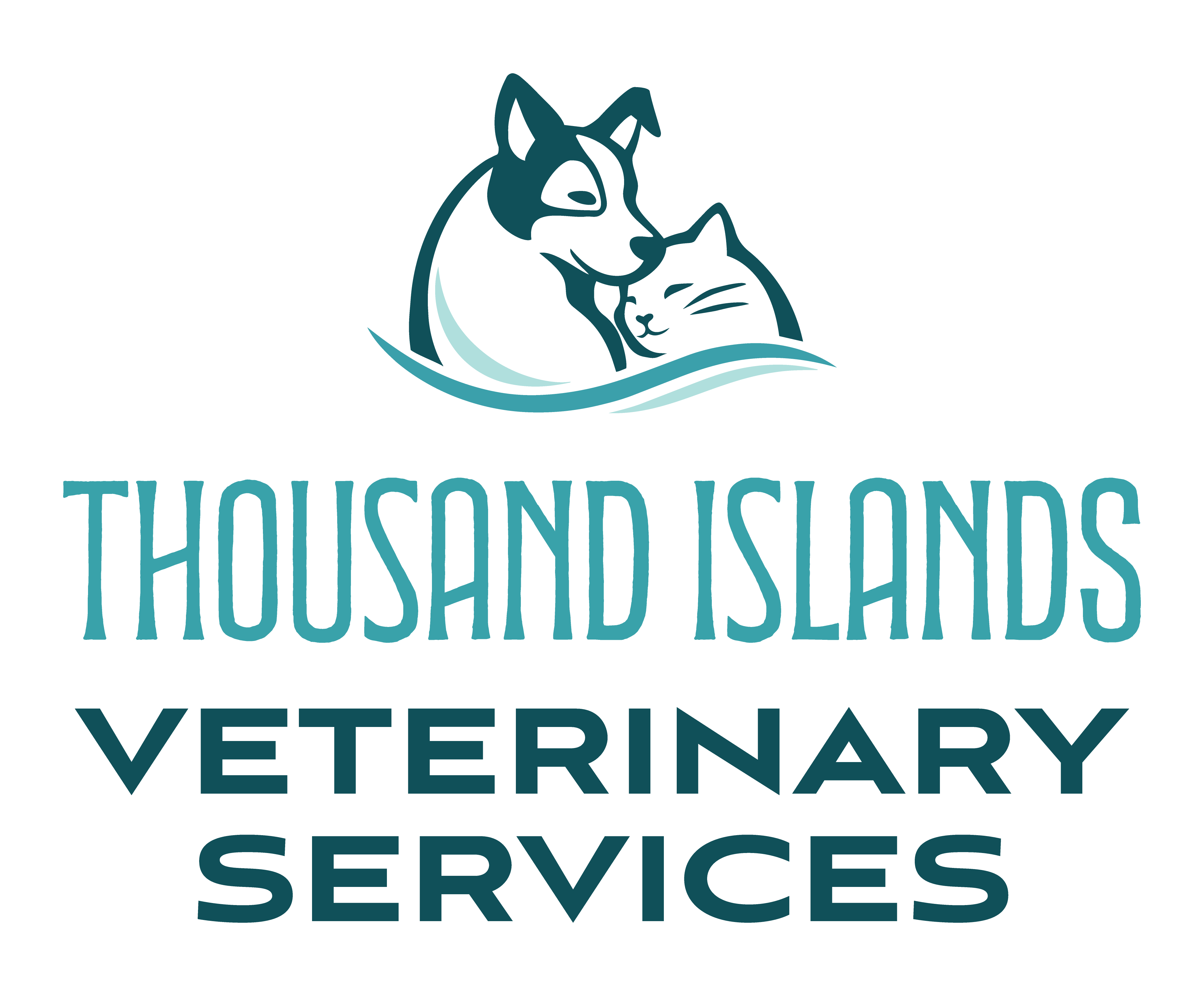 Thousand Islands Veterinary Services Logo