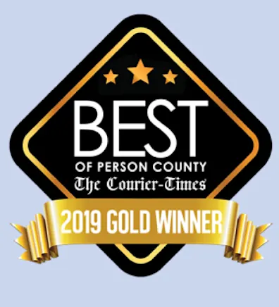 Best of Person County Gold 2019 Award Best of Person County Gold 2019 Award