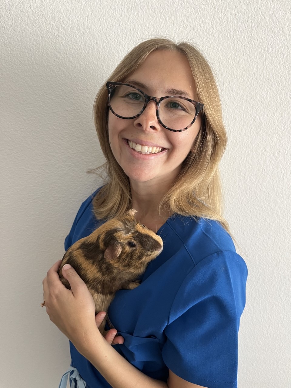 Dr. Sally Finkel & Pancake Pleasanton Veterinary Hospital