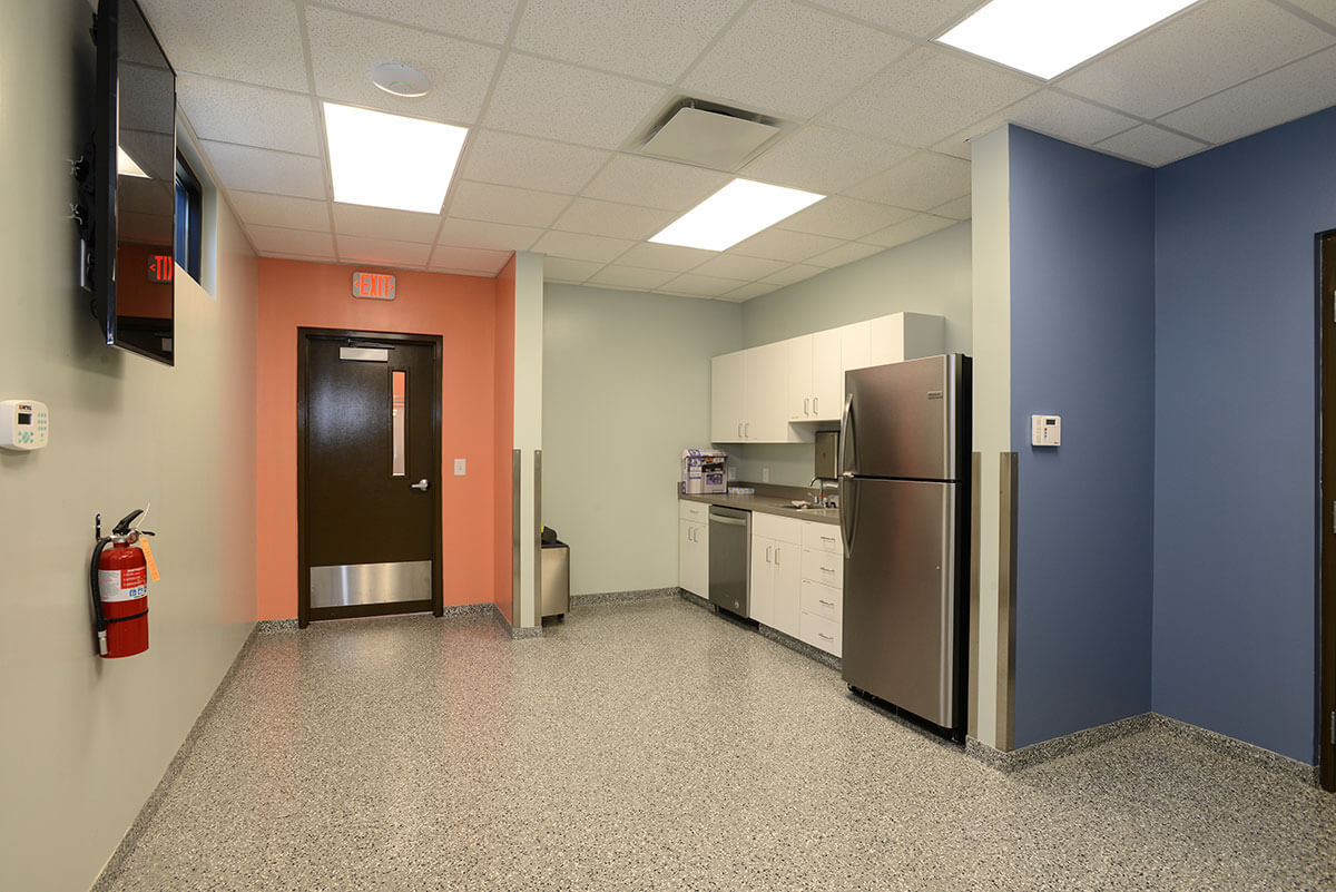 Boarding Food Preparation Area