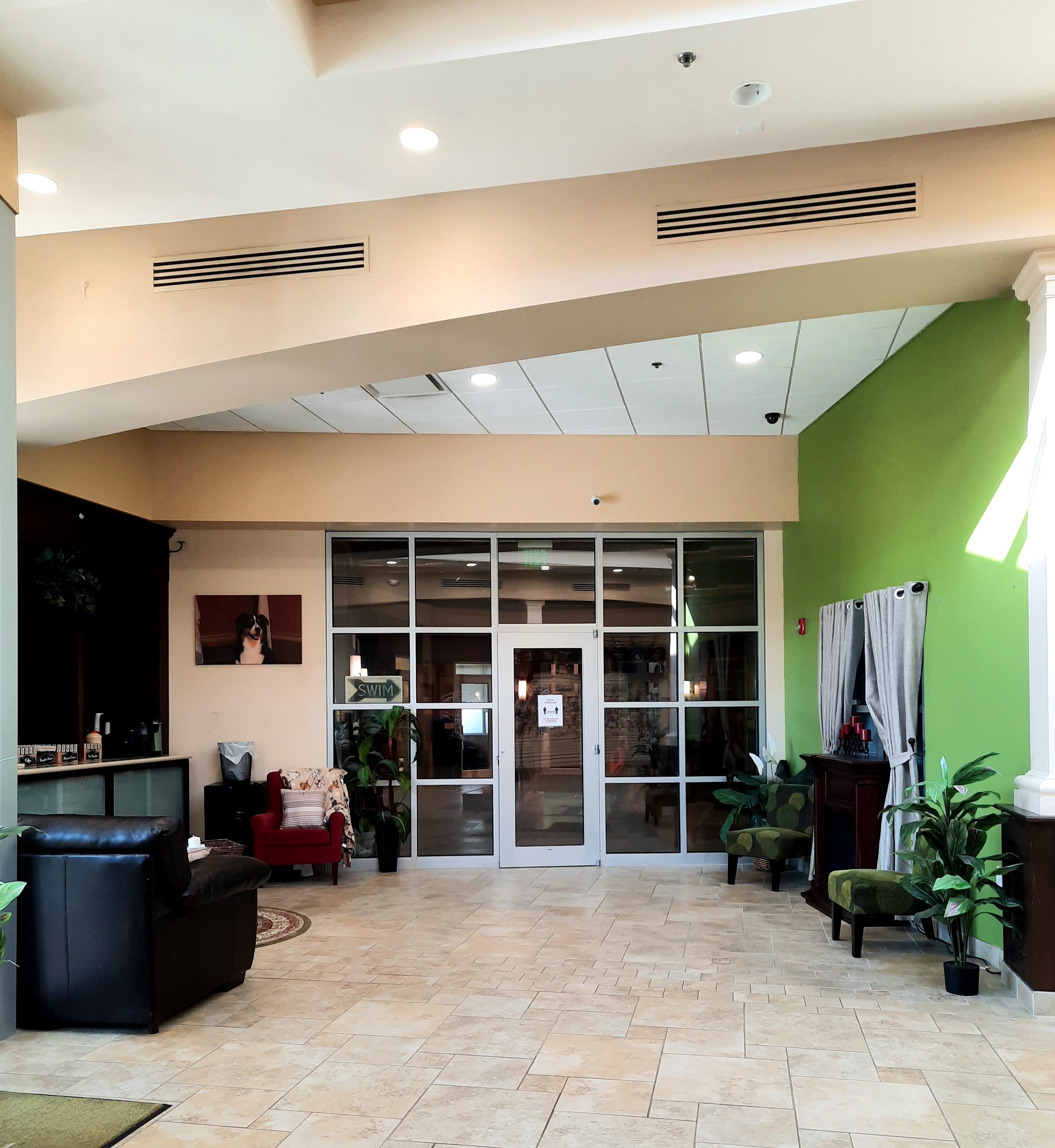 Another angle of the Barkley Pet Hotel Lobby