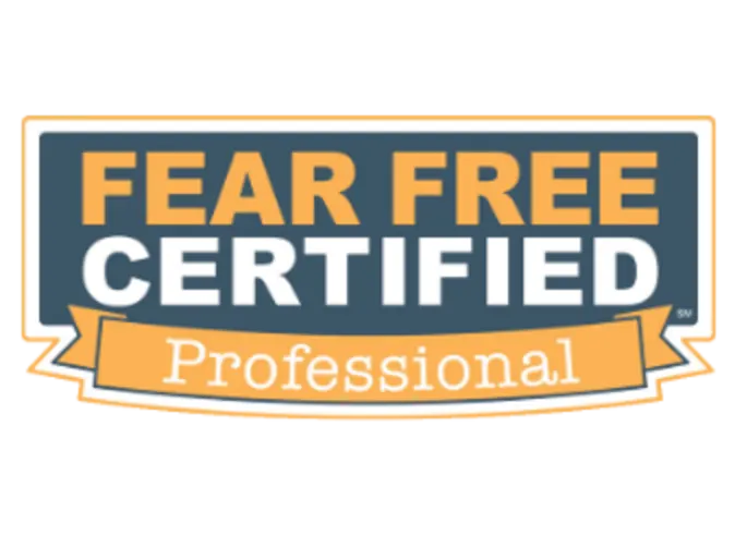 Logo Reads Fear Free Certified Professional