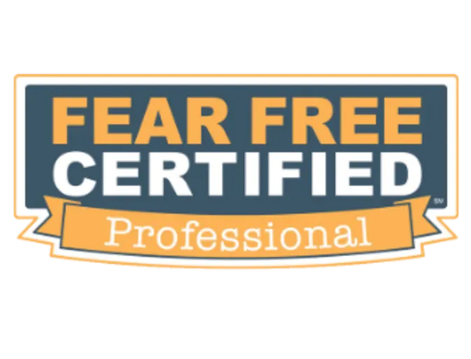 Logo Reads Fear Free Certified Professional Logo Reads Fear Free Certified Professional