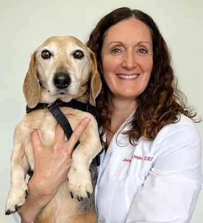 Dr. Jennifer Schneider at Clocktower Animal Hospital