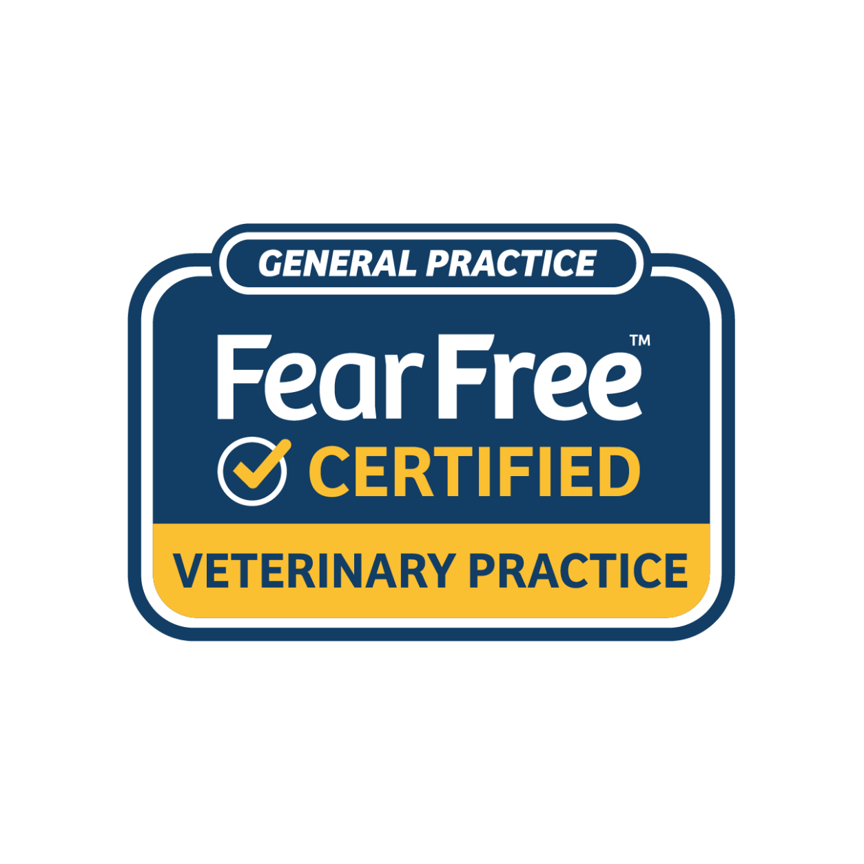 Fear Free Certified Veterinary Clinic Logo