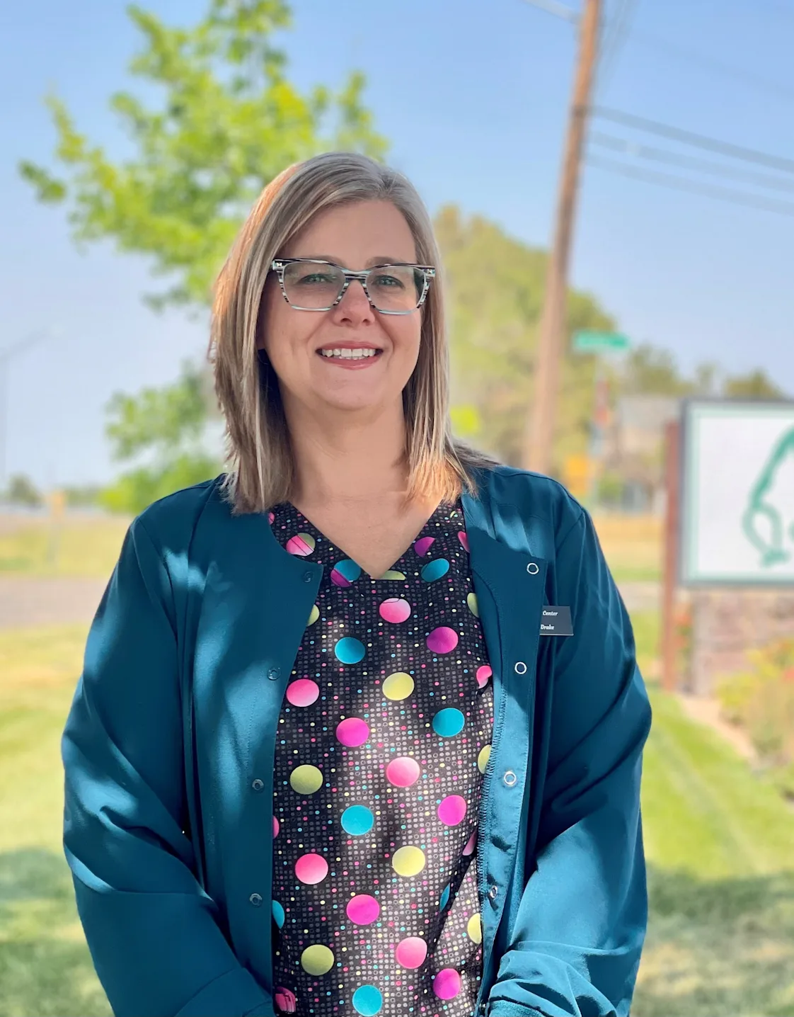 Dr. Amanda Drake with 2 dogs Dr. Amanda Drake with 2 dogs