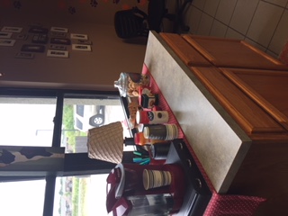 Countryside Pet Clinic table by window