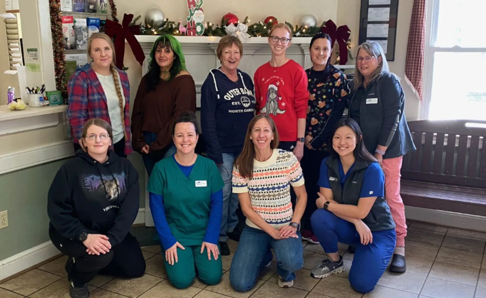 Group photo of staff members Group photo of staff members