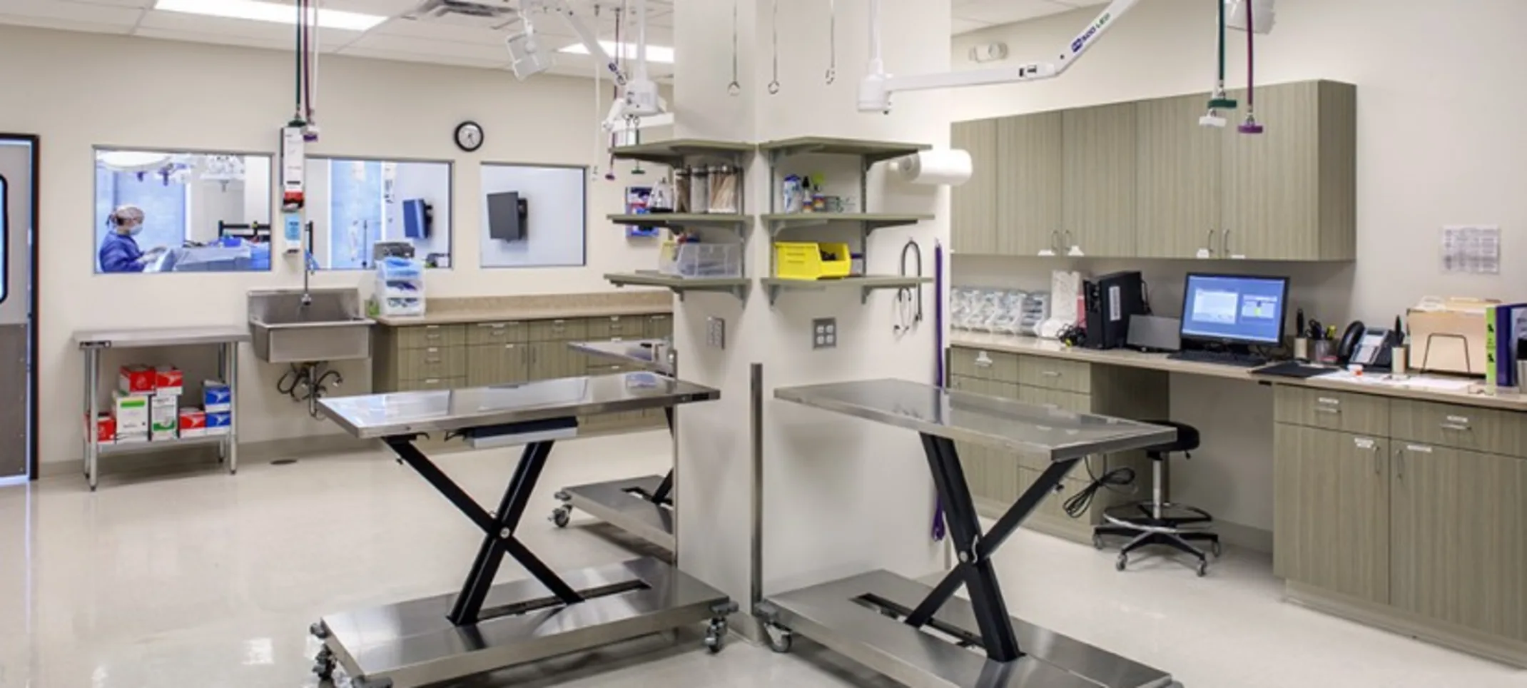 In-house laboratory at AVES In-house laboratory at AVES